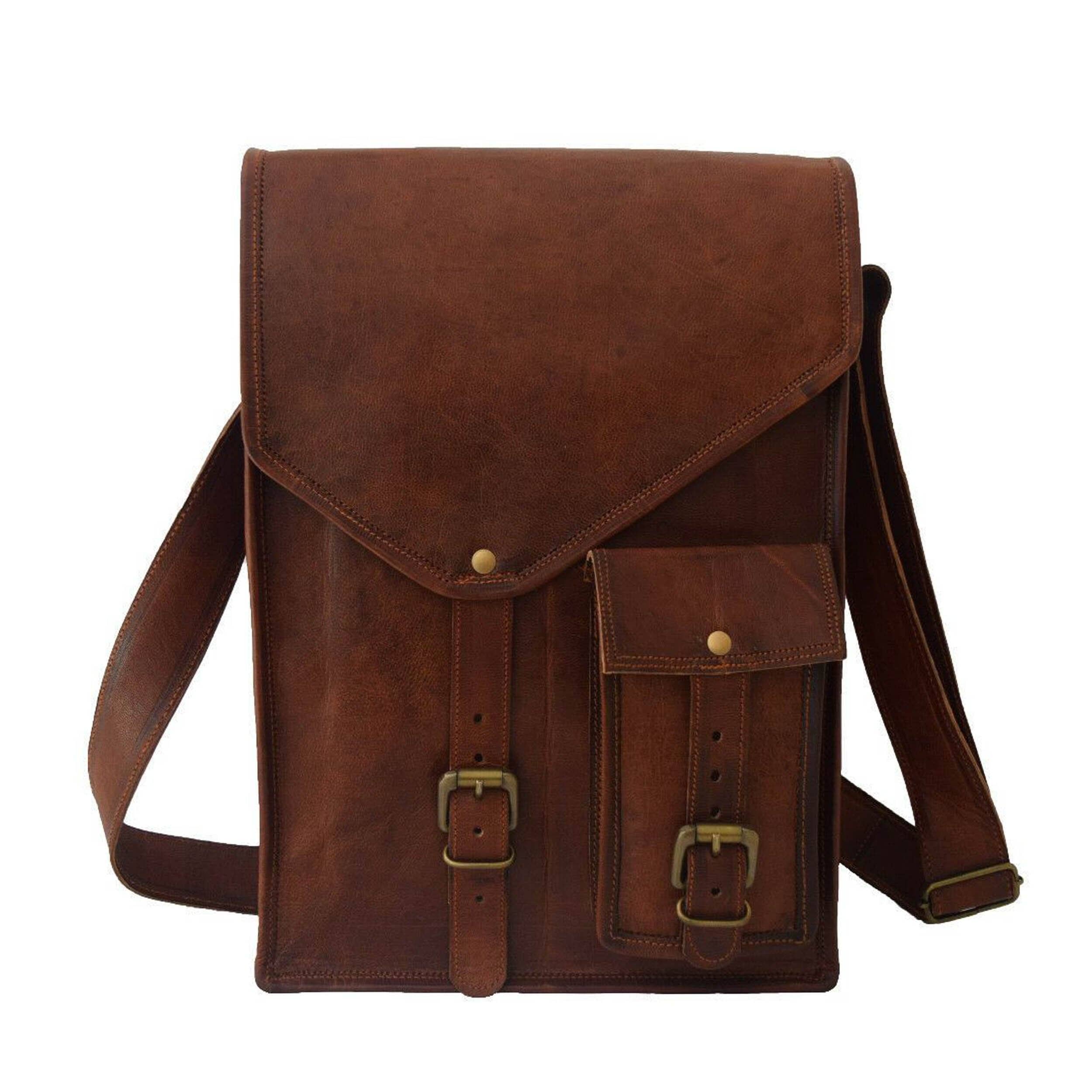 Classy Leather Bags The Barnett Crossbody SpadezStore