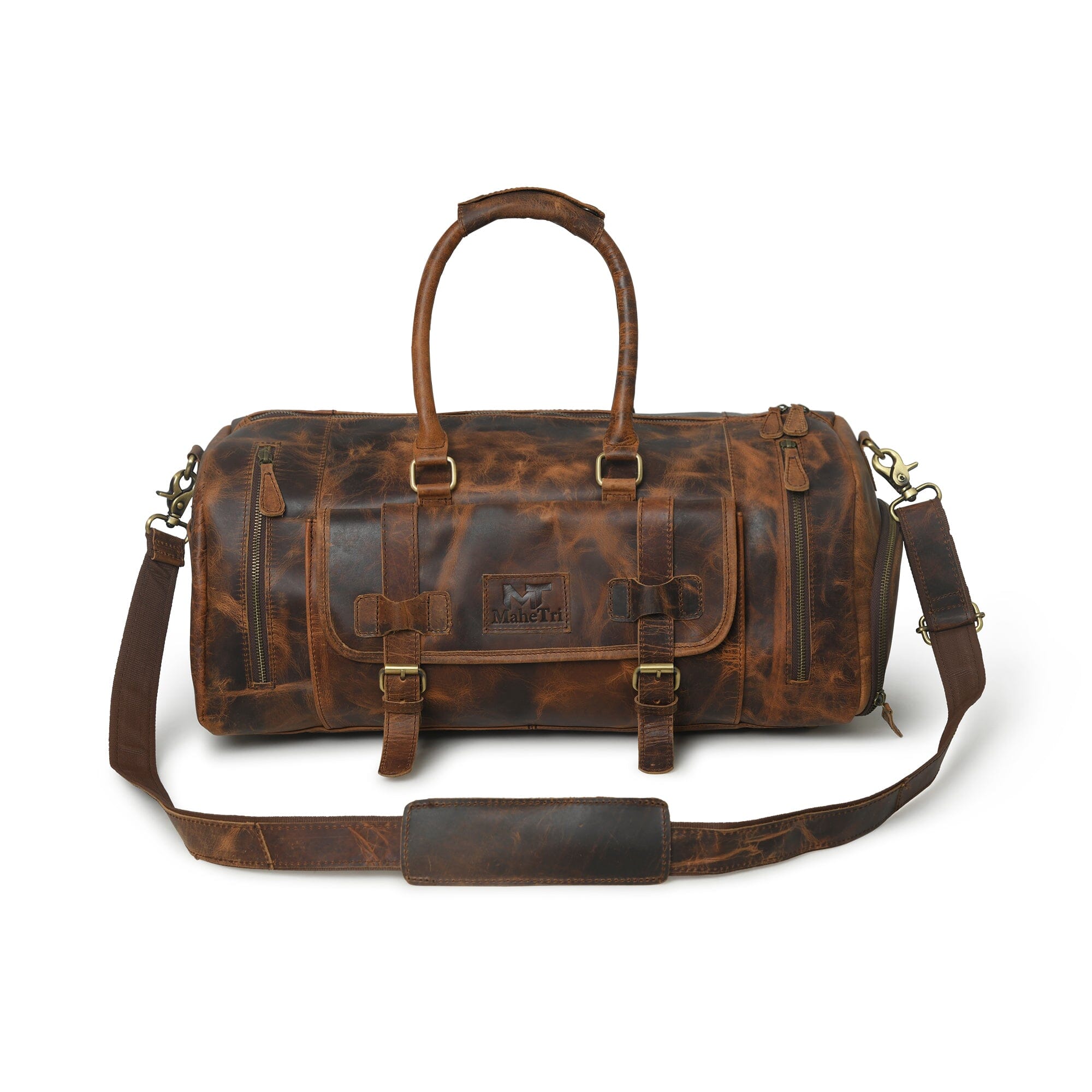Classy Leather Bags Sinclair Buffalo Duffle SpadezStore