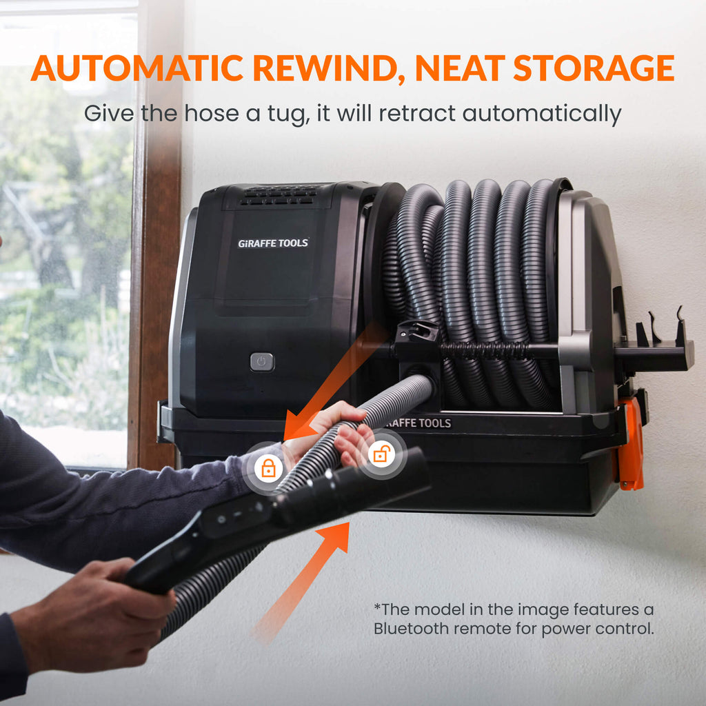 Giraffe Tools Grandstorm Retractable Vacuum Cleaner SpadezStore