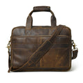 Classy Leather Bags Hudson Office Briefcase SpadezStore