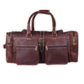 Classy Leather Bags Baxter Vintage Duffel SpadezStore