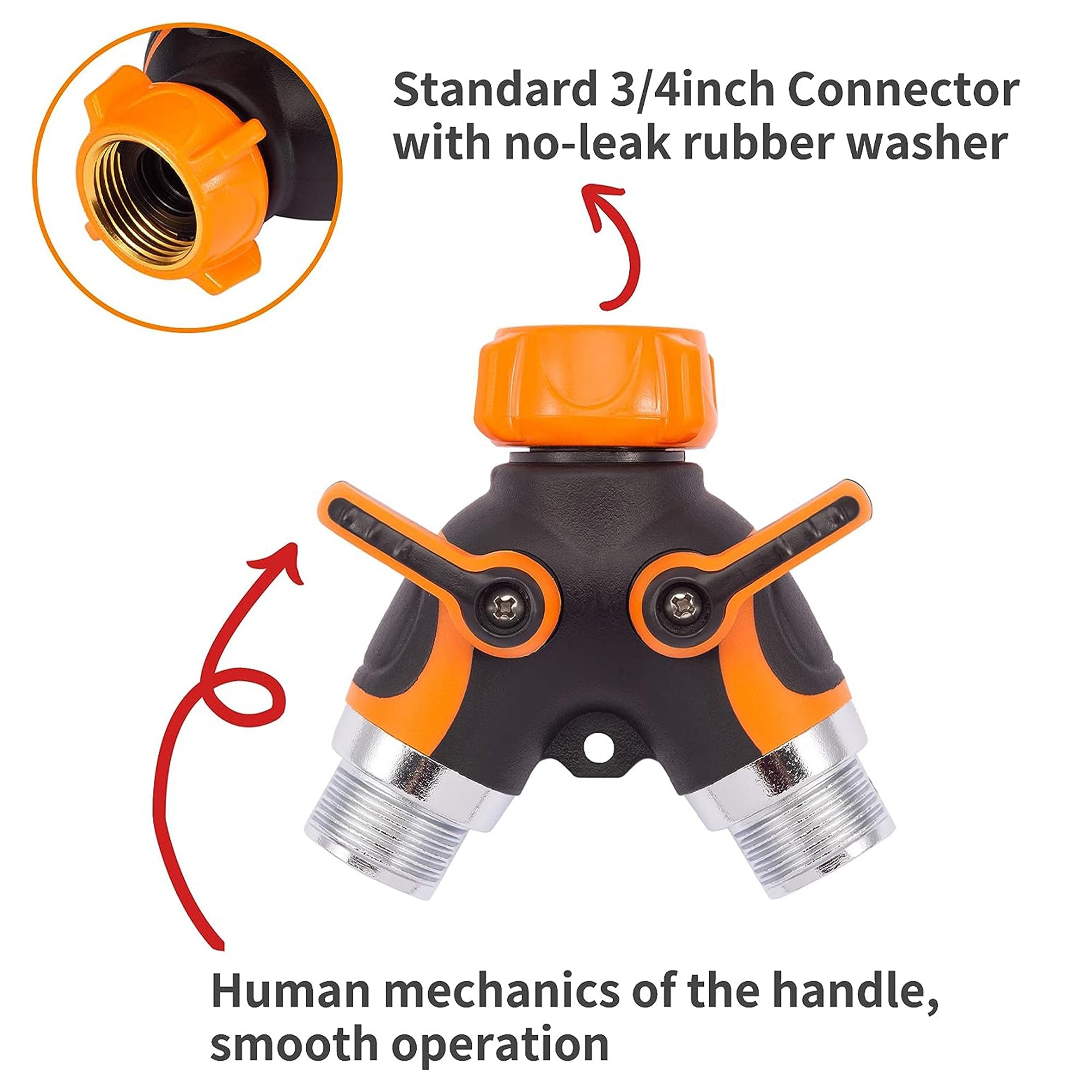 Metal Water Hose Splitter - Thumbnail 5