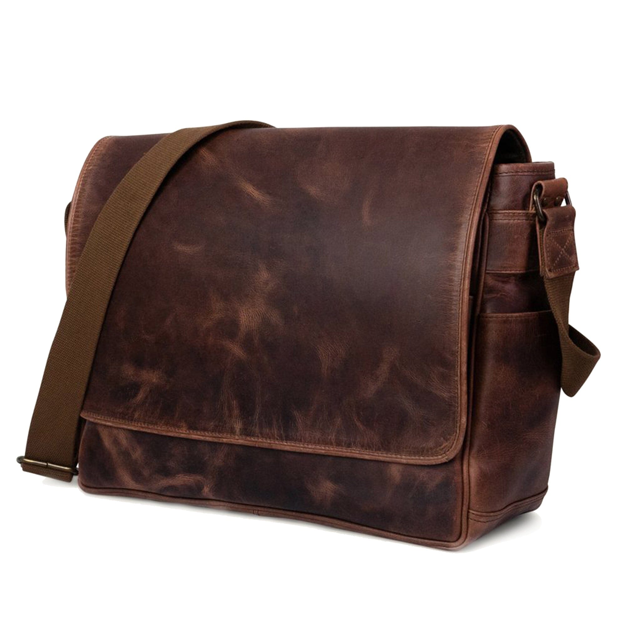 Classy Leather Bags The Wilson Crossbody SpadezStore