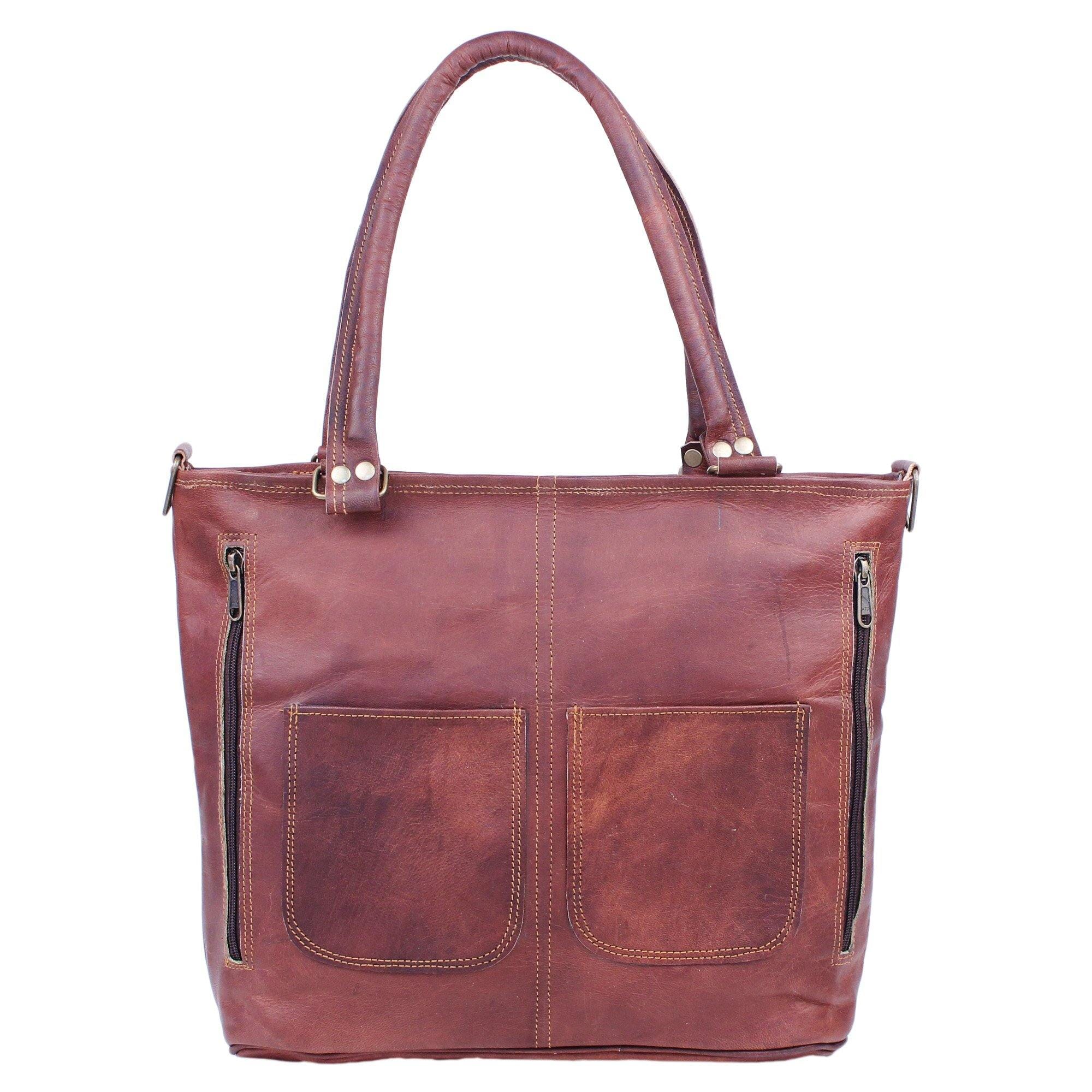 Classy Leather Bags Roswell Tote Bag SpadezStore