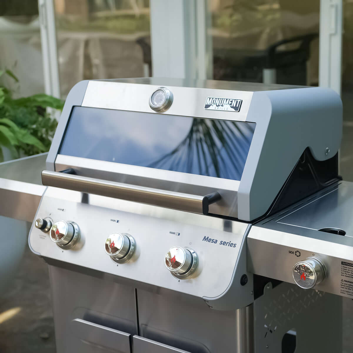Monument Grills Mesa 305 | Stainless Propane Gas Grill SpadezStore