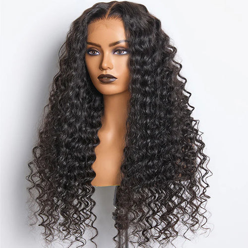 13x6 Full Frontal Lace Wig Deep Wave 180 % Density SpadezStore