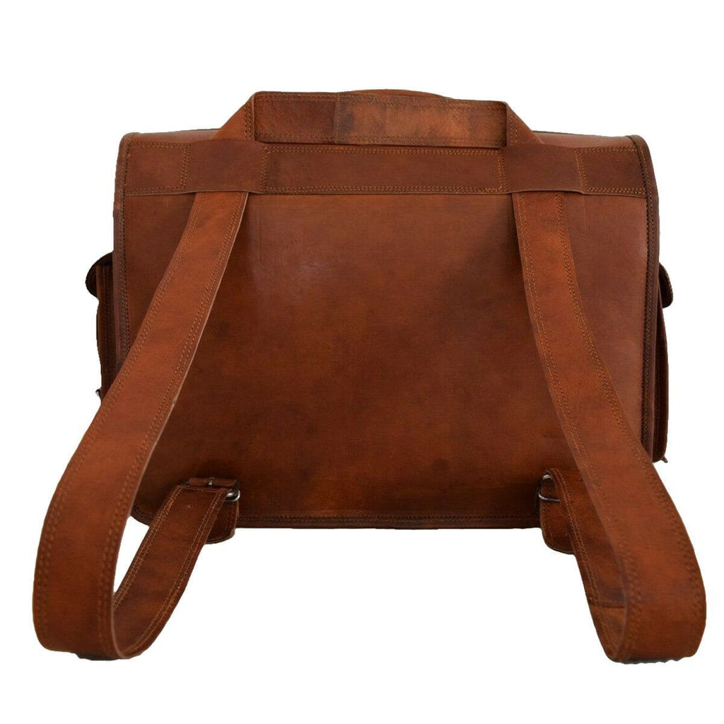 Classy Leather Bags Hartmann Messenger Backpack SpadezStore