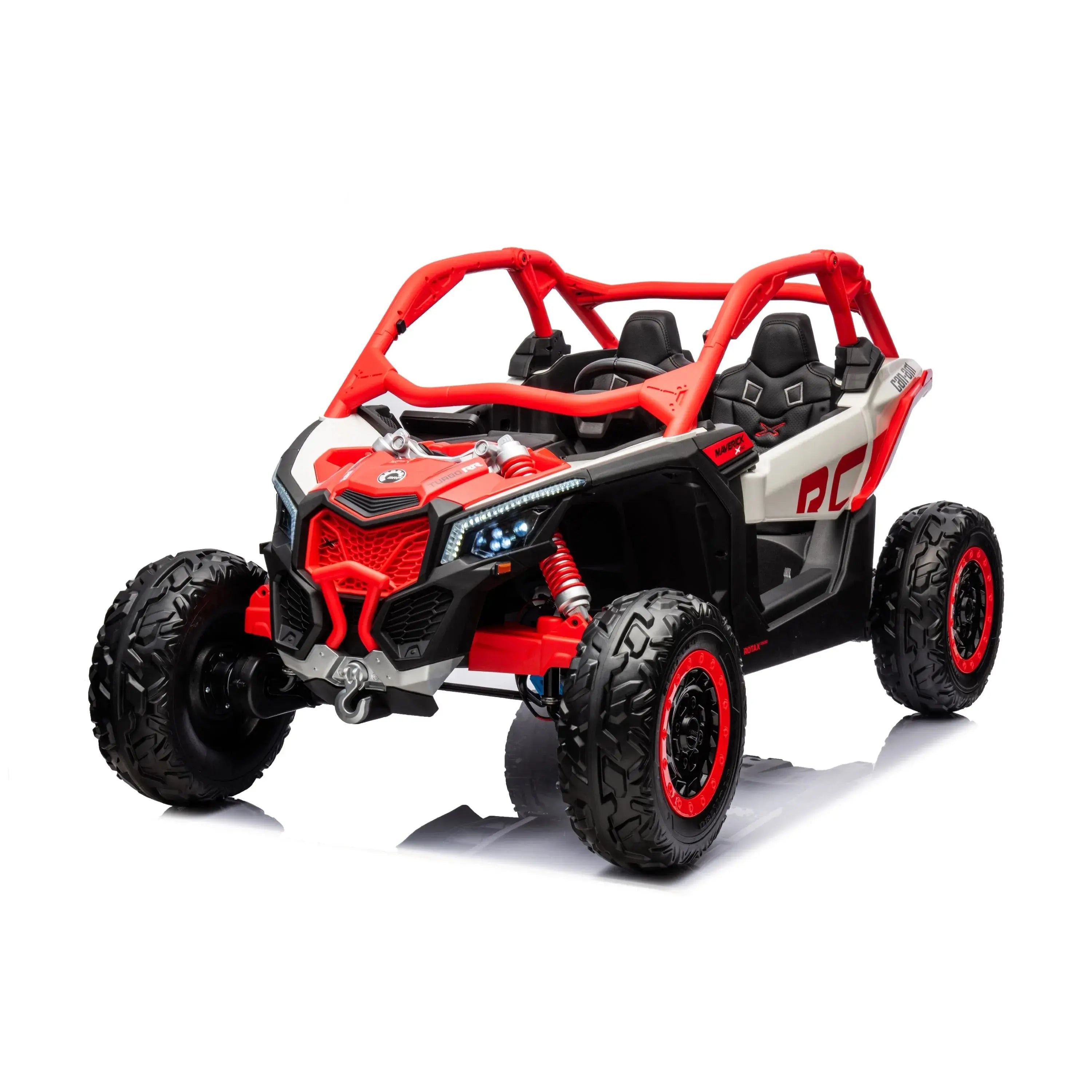 Freddo 2x24V 4x4 Can Am Maverick 2 Seater Ride on UTV for Kids SpadezStore