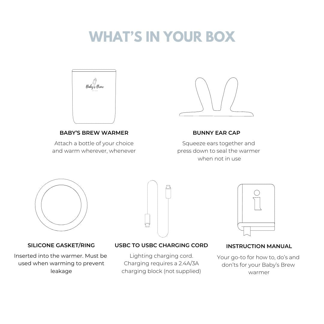 The Baby's Brew 3.0 Portable Bottle Warmer Pro SpadezStore