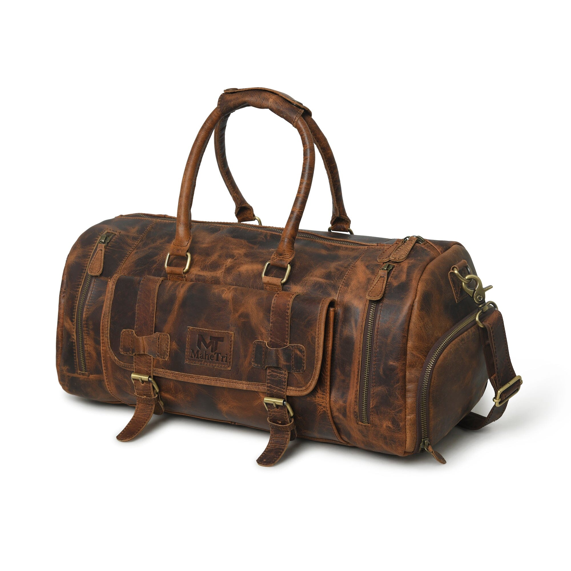 Classy Leather Bags Sinclair Buffalo Duffle SpadezStore