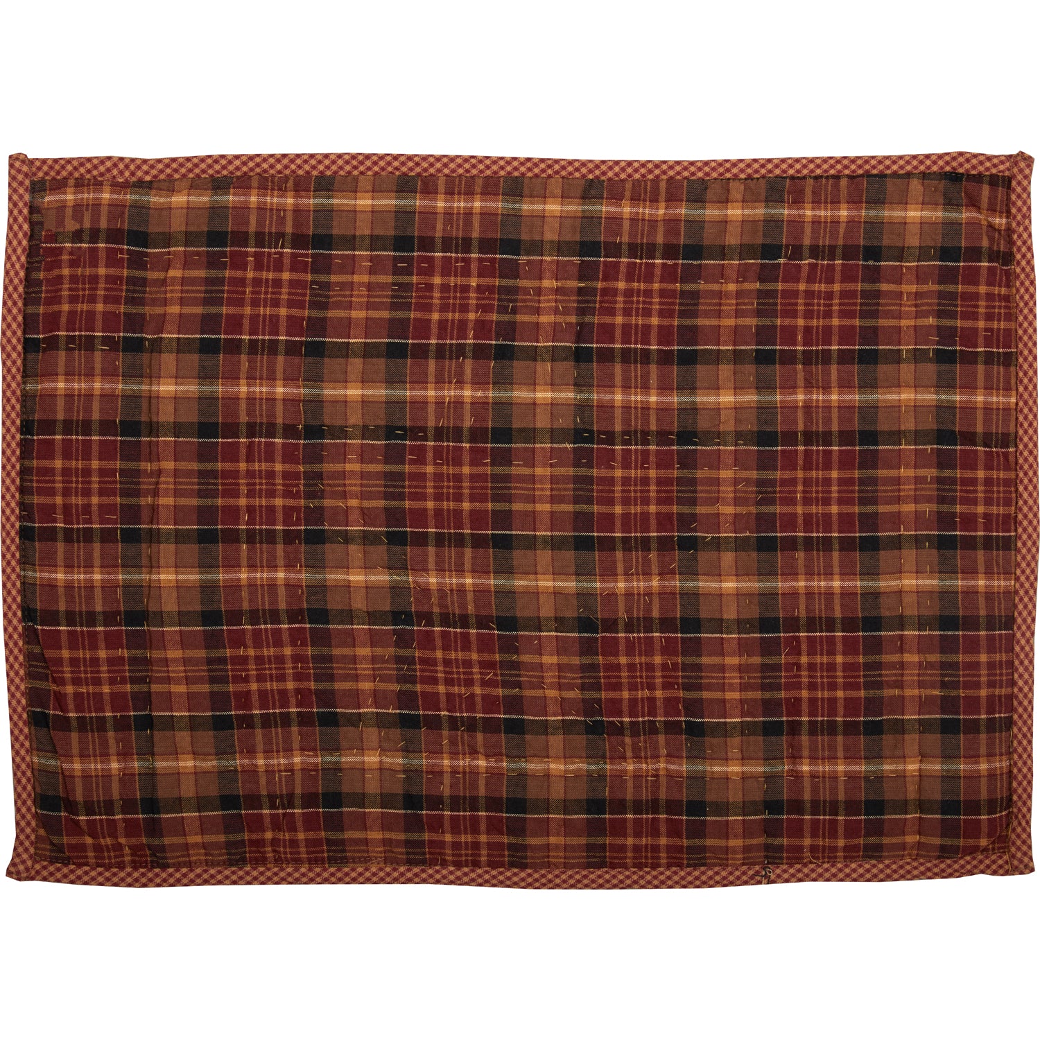 Abilene Star Quilted Placemat Set of 6 12x18 SpadezStore