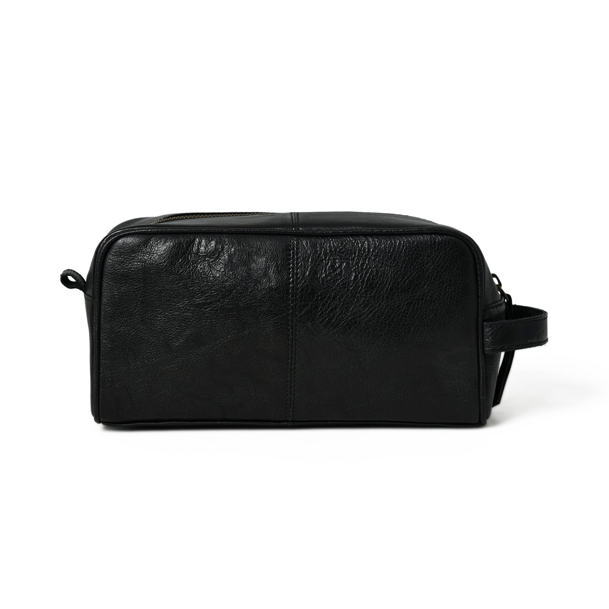 Classy Leather Bags Midnight Deluxe Toiletry Bag - Single Section