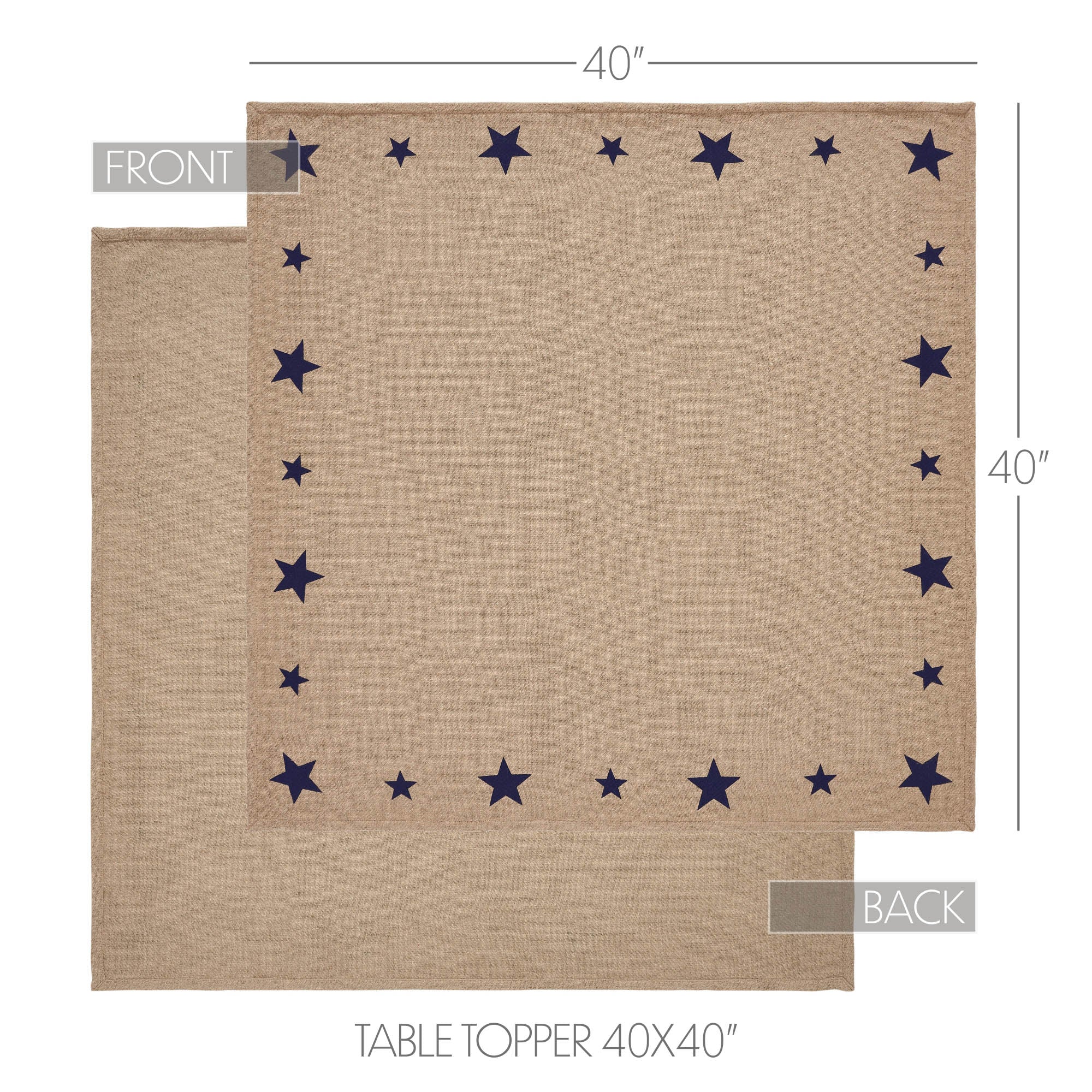My Country Table Topper 40x40 SpadezStore