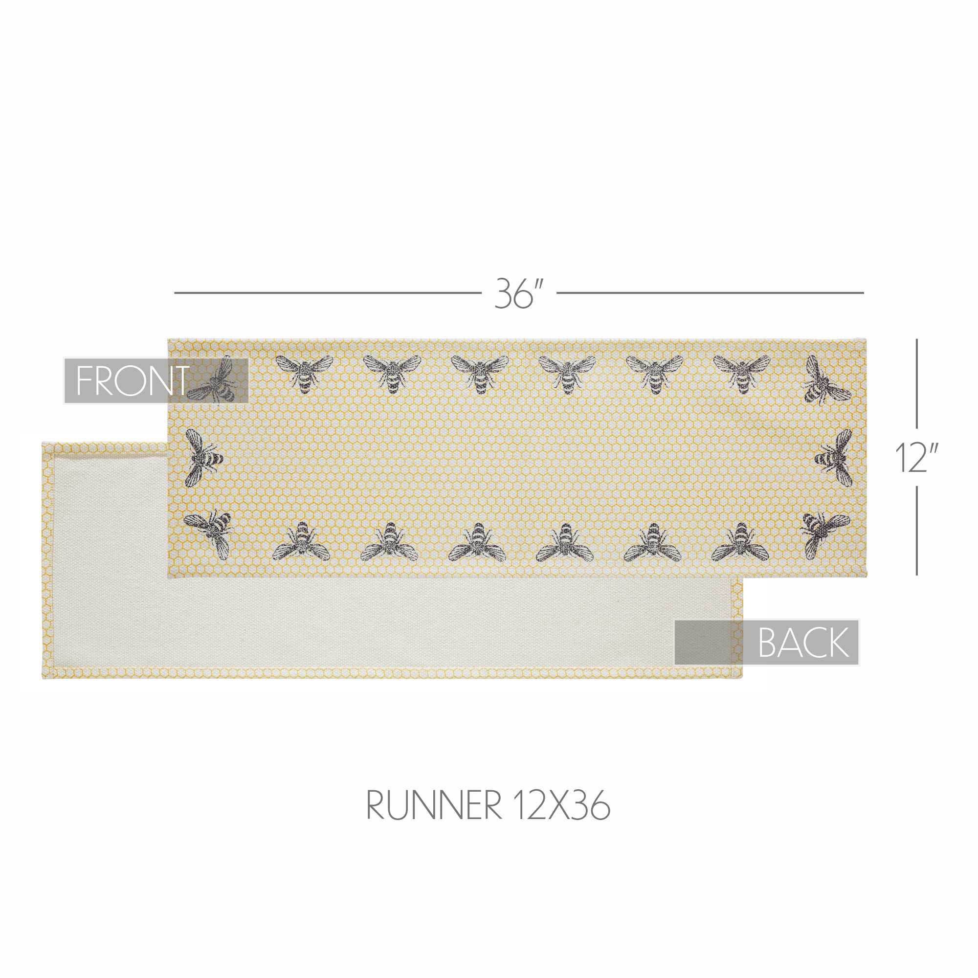 Buzzy Bees Runner 12x36 SpadezStore