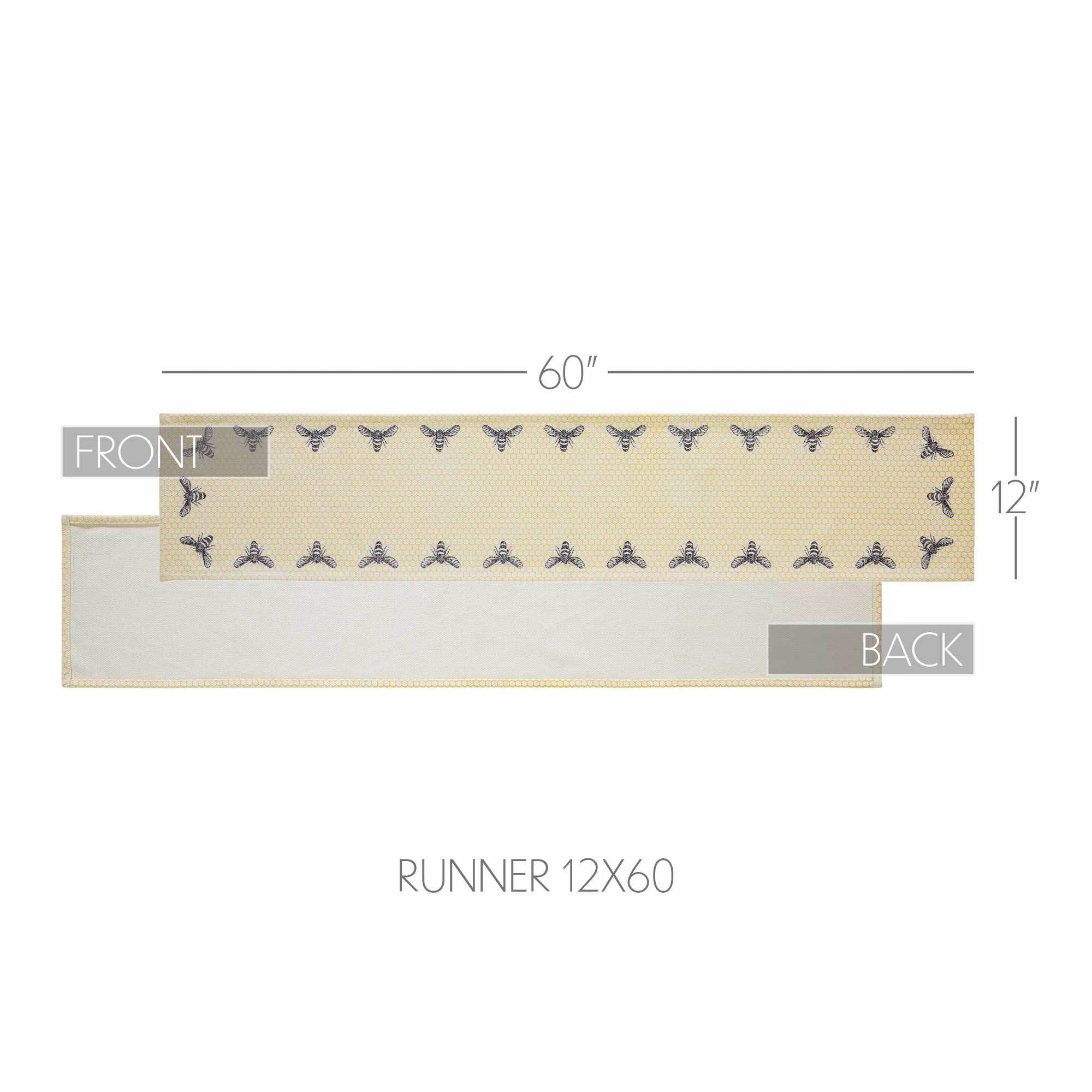 Buzzy Bees Runner 12x60 SpadezStore
