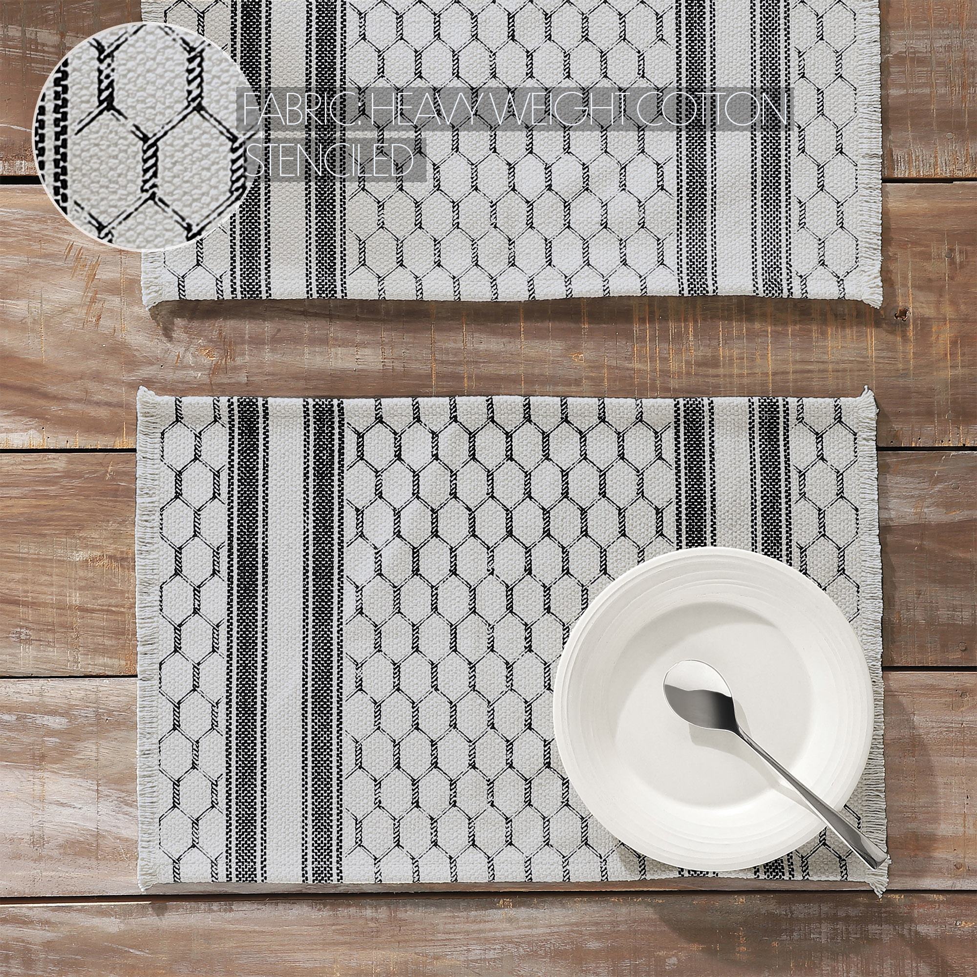 Down Home Placemat Set of 2 13x19 SpadezStore