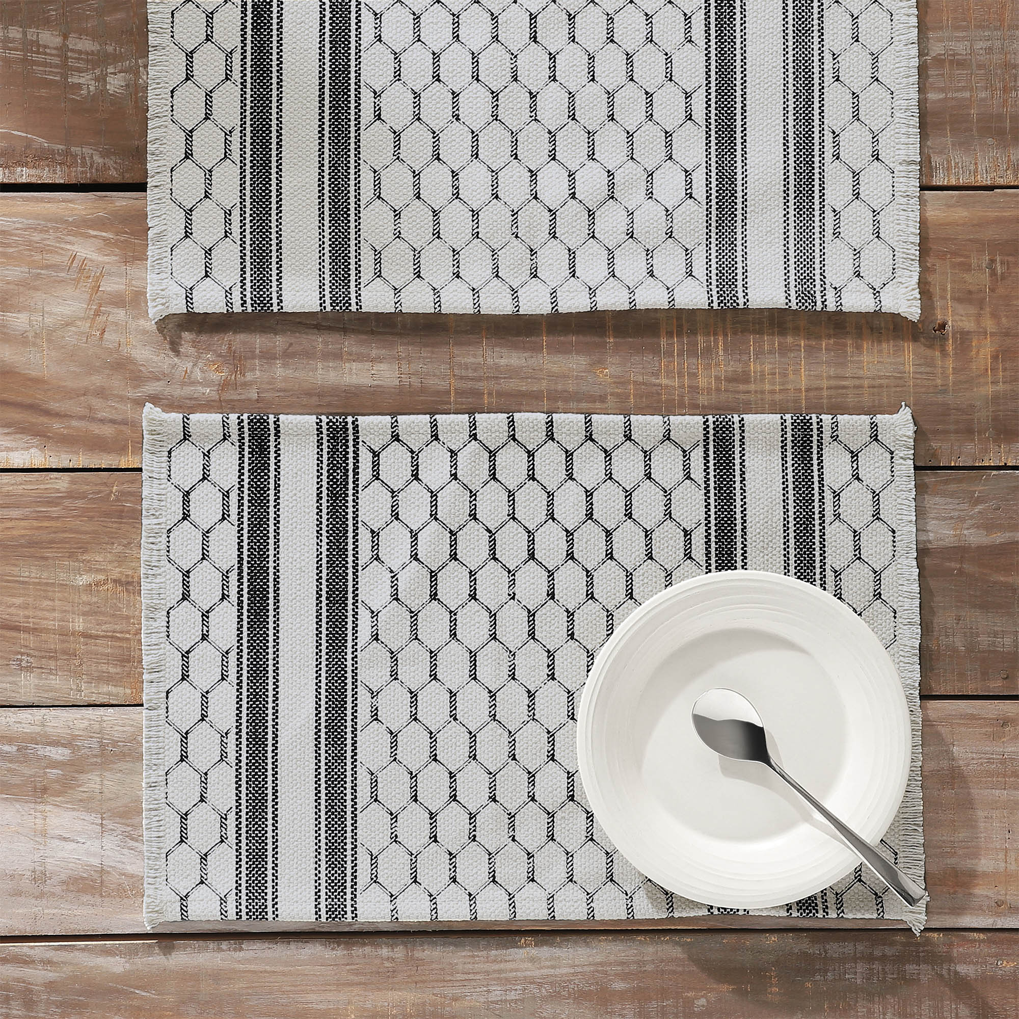 Down Home Placemat Set of 2 13x19 SpadezStore