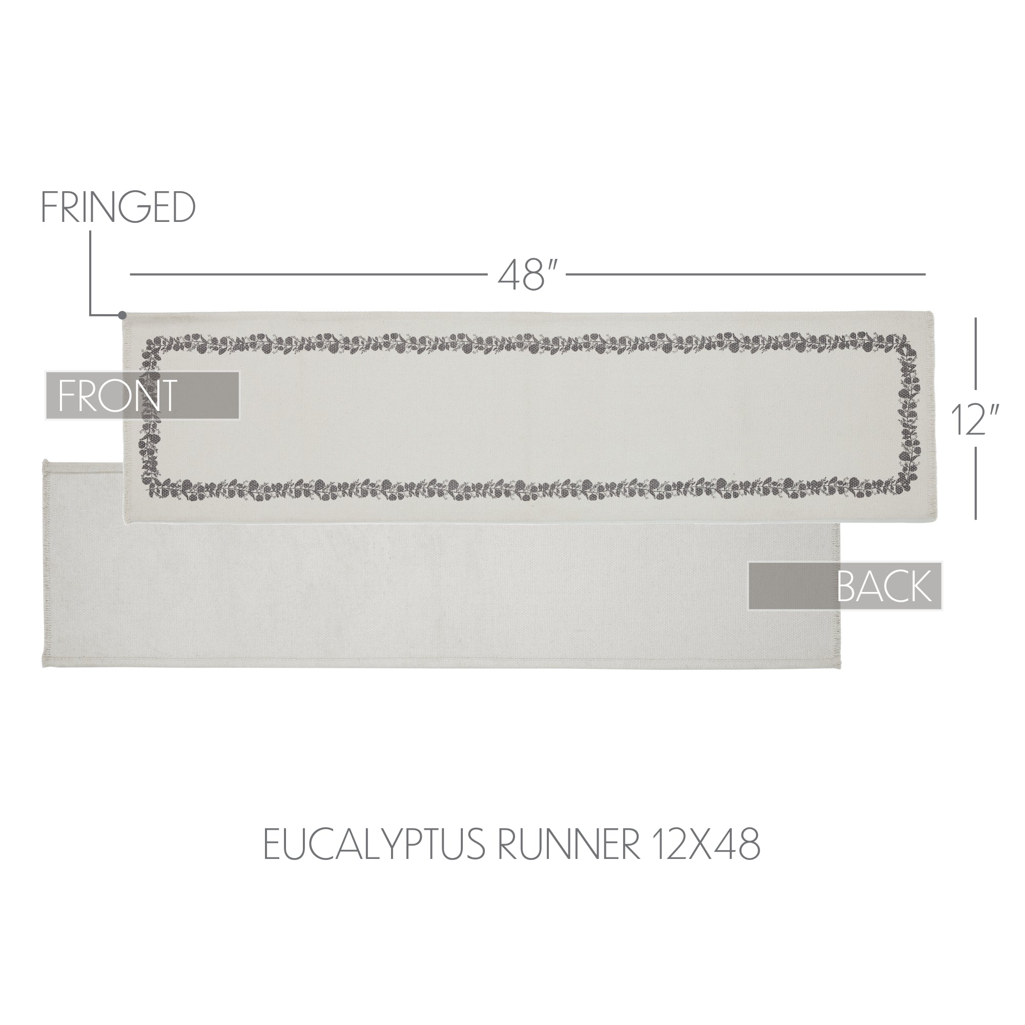 Finders Keepers Eucalyptus Runner 12x48 SpadezStore