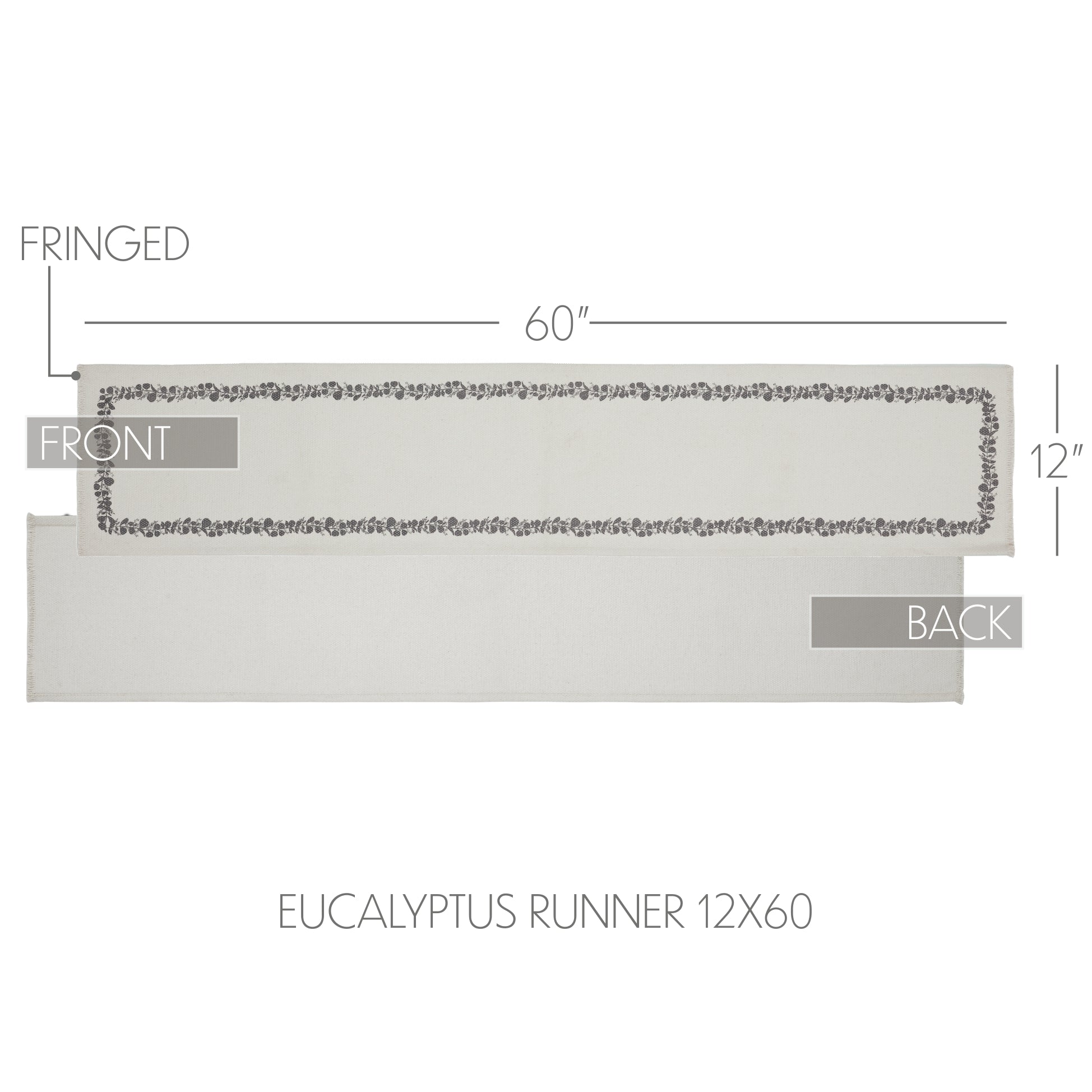 Finders Keepers Eucalyptus Runner 12x60 SpadezStore