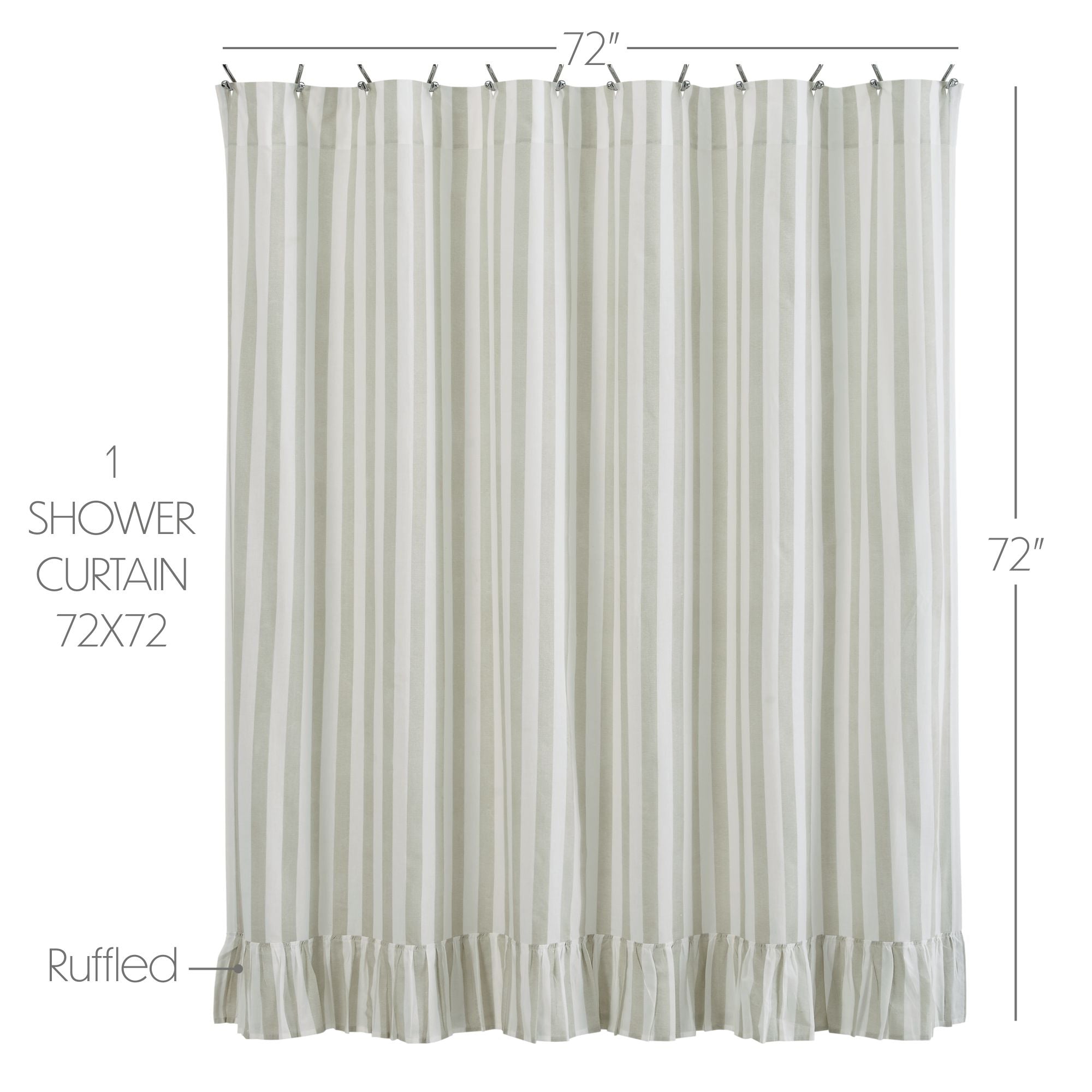 Finders Keepers Shower Curtain 72x72 SpadezStore