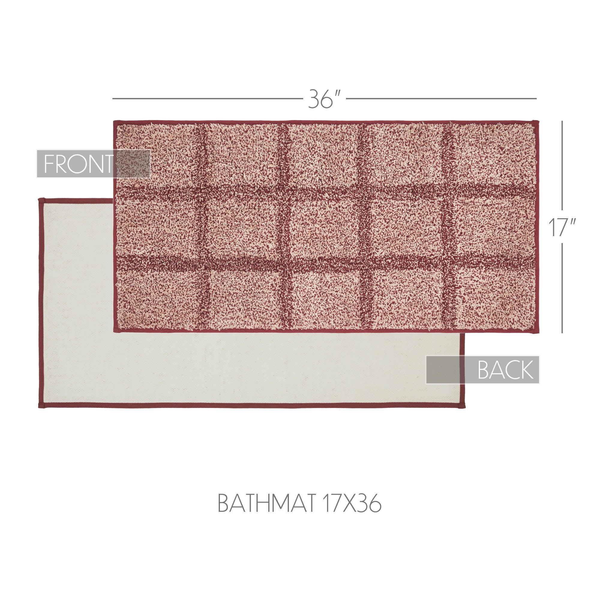Connell Bathmat 17x36 SpadezStore