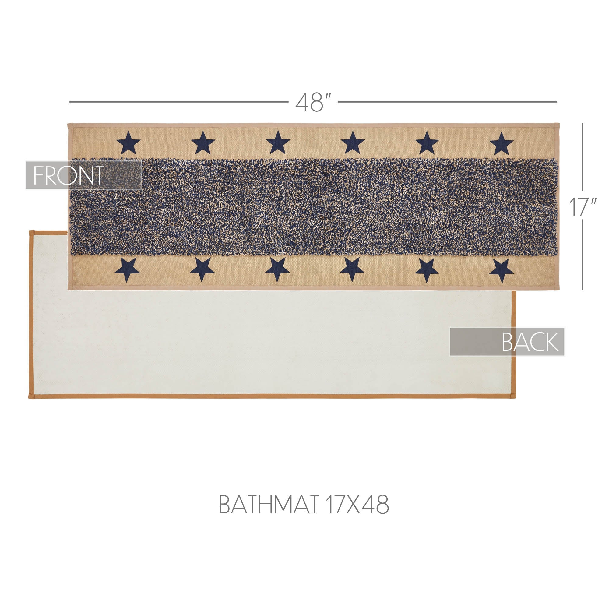 My Country Bathmat 17x48 SpadezStore
