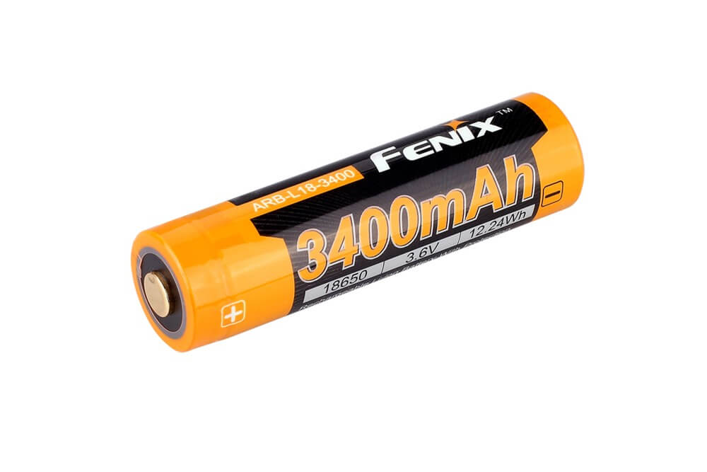 Fenix ARB-L18-3400mAh Rechargeable 18650 Battery SpadezStore