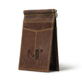 Classy Leather Bags Finley Money Clipper- Walnut Brown SpadezStore