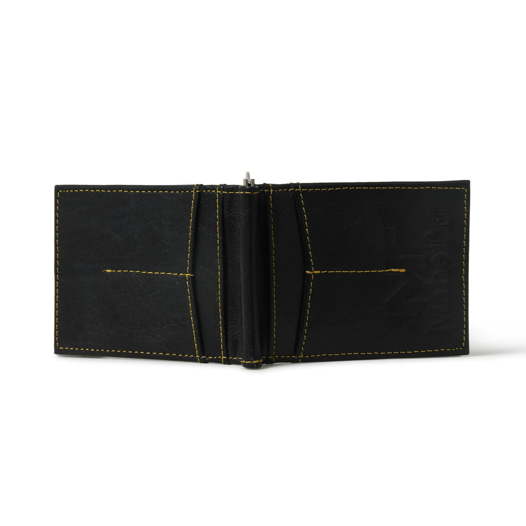 Classy Leather Bags Finley Money Clipper- Black