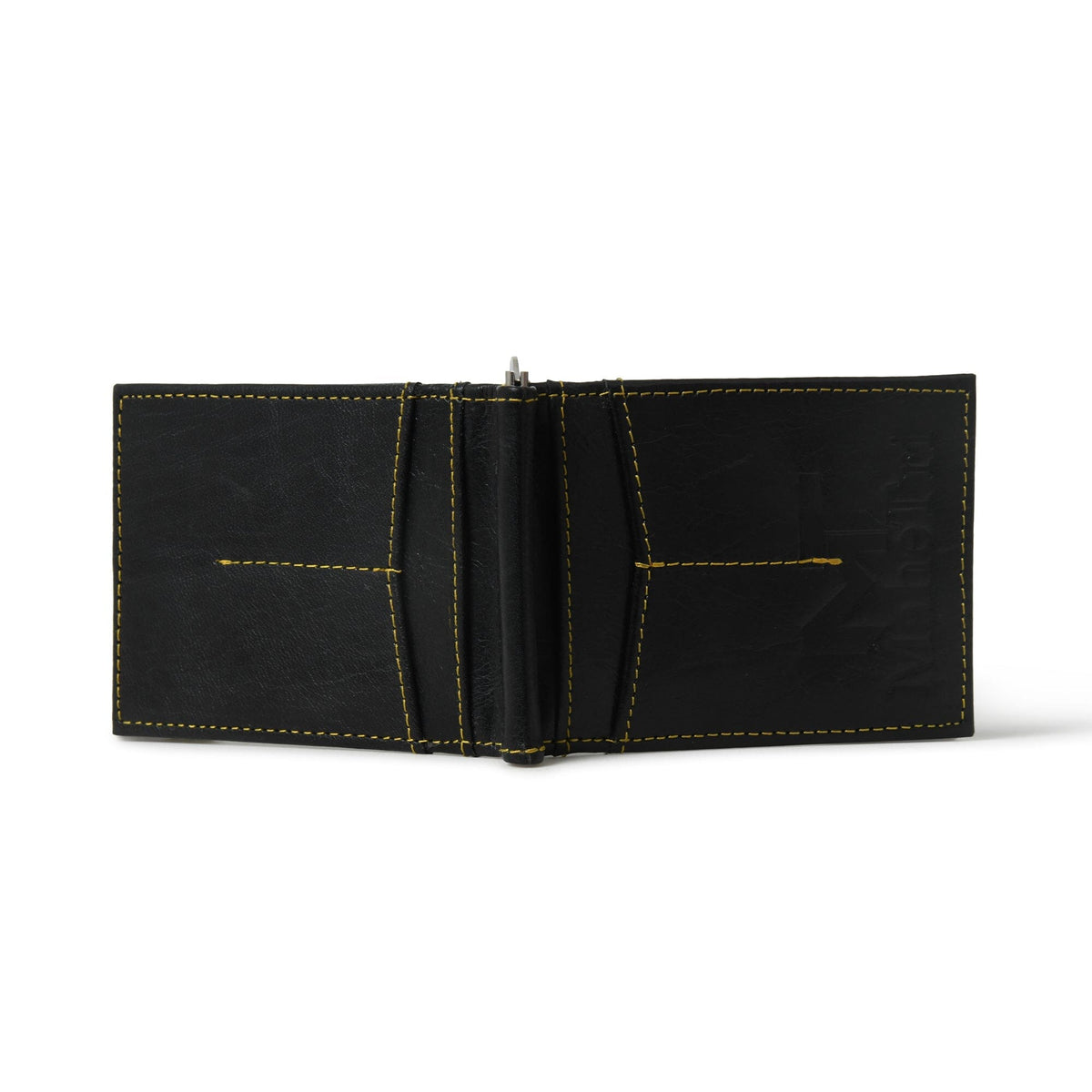 Classy Leather Bags Finley Money Clipper- Black