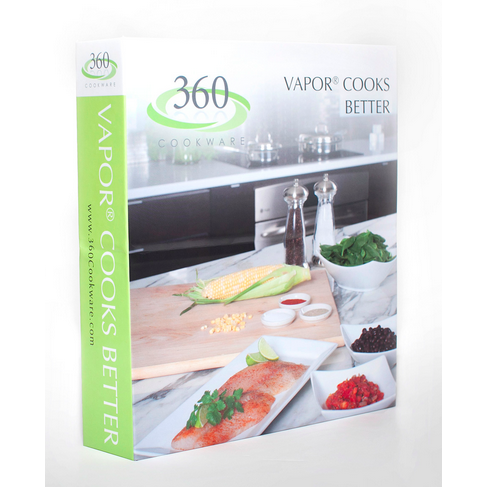 360 Cookware 360 Cookbook - Vapor Cooks Better! SpadezStore