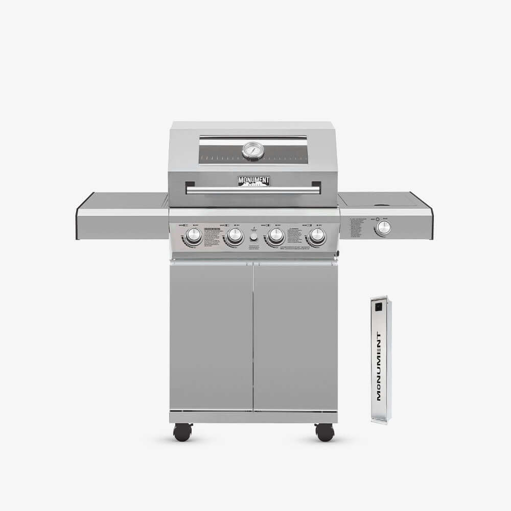 Monument Grills Mesa 400M | Stainless Propane Gas Grill SpadezStore