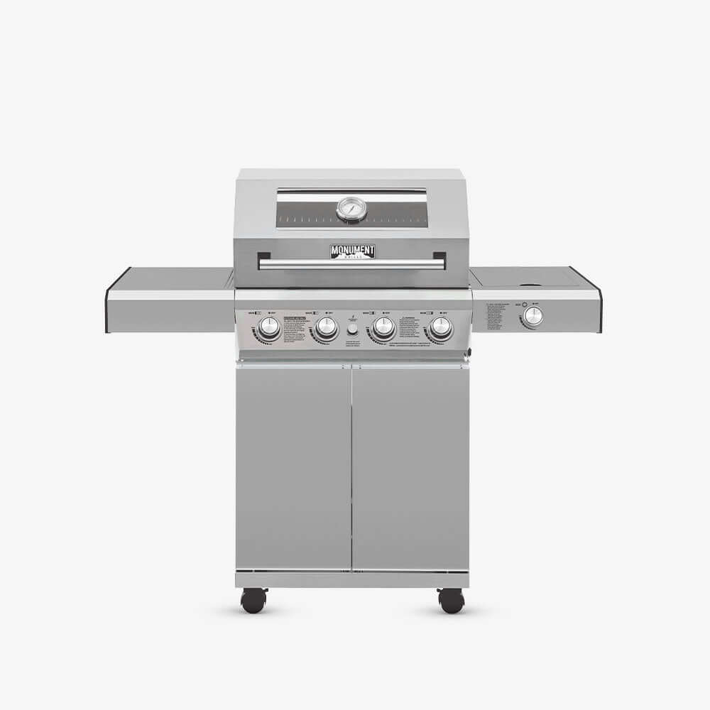 Monument Grills Mesa 400M | Stainless Propane Gas Grill SpadezStore