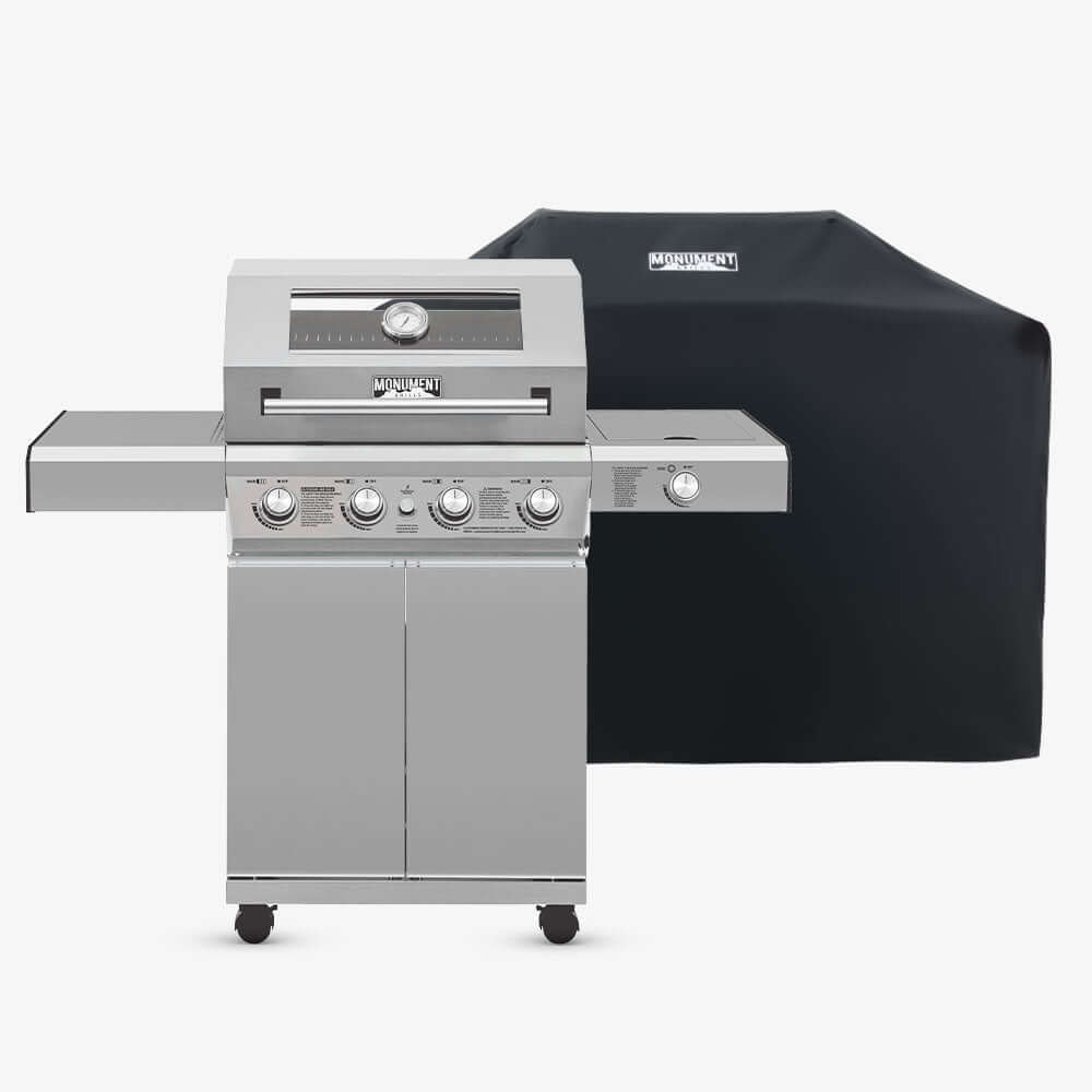 Monument Grills Mesa 400M | Stainless Propane Gas Grill SpadezStore