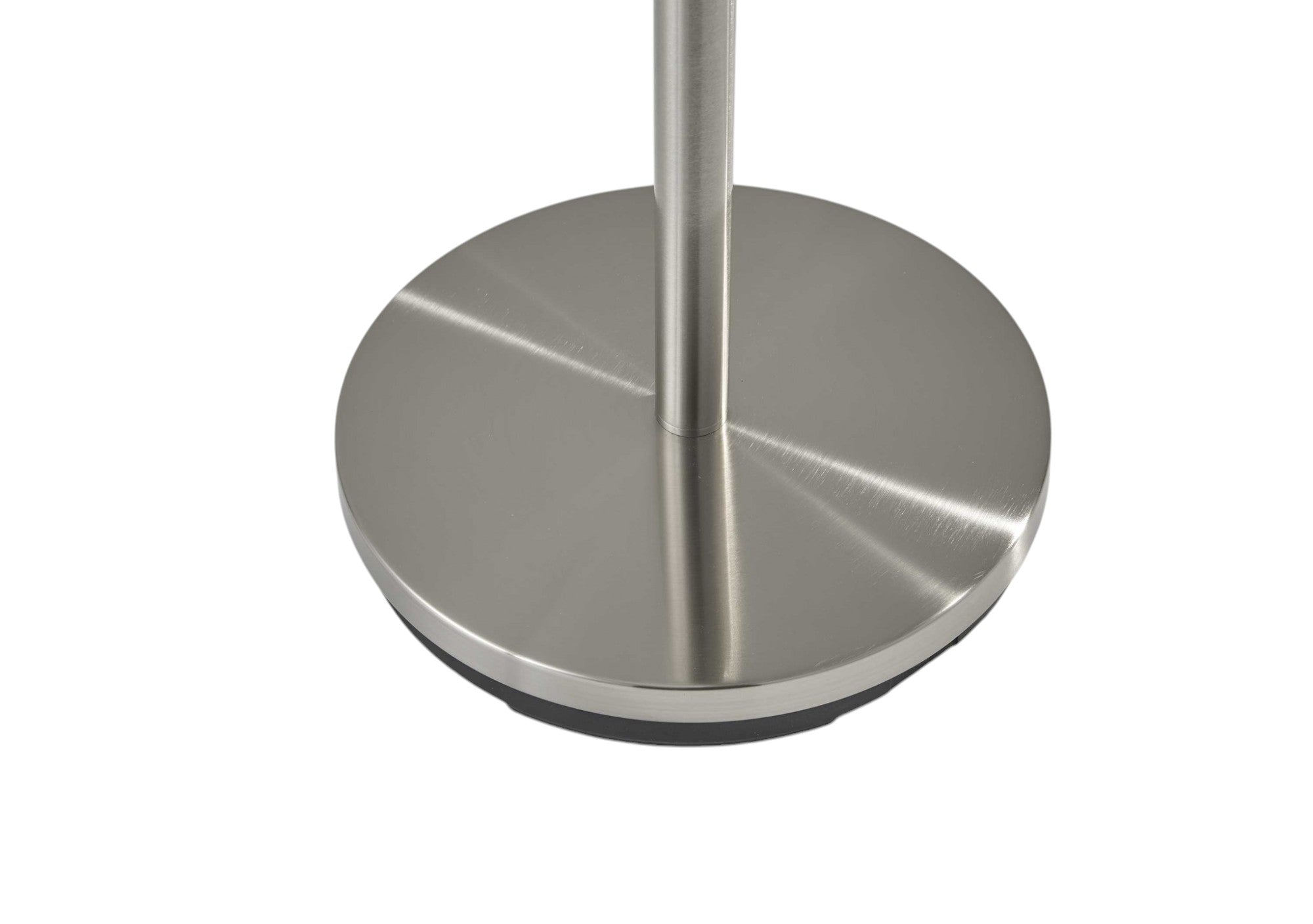 68" Brushed Steel Brushed Steel Coat Rack