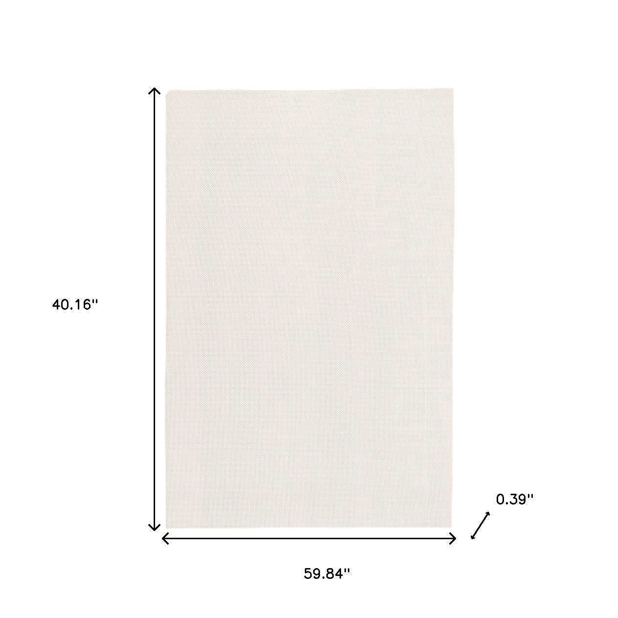 Beige Nonslip Rug Pad