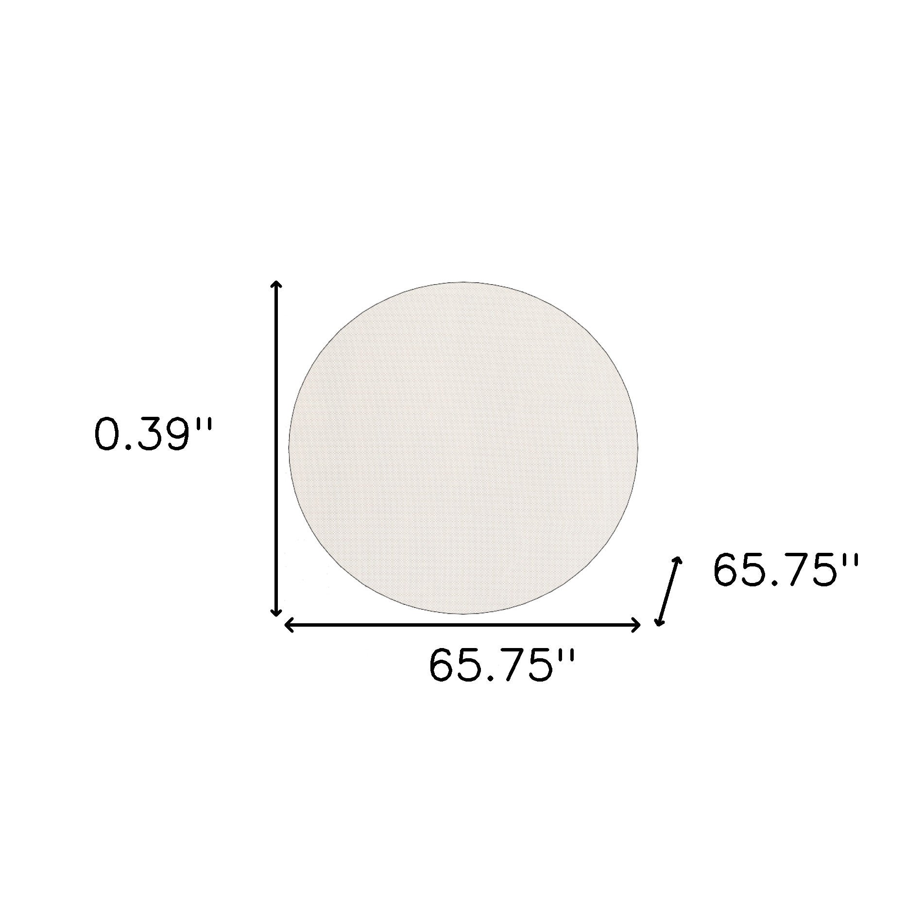 Beige Nonslip Rug Pad