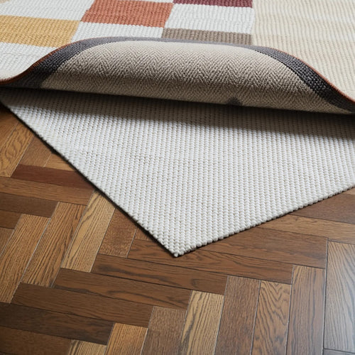 Beige Nonslip Rug Pad SpadezStore