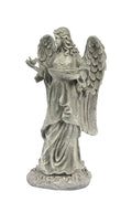 Garden Angel Statue with Birdfeeder or Bath Bowl 23"H SpadezStore