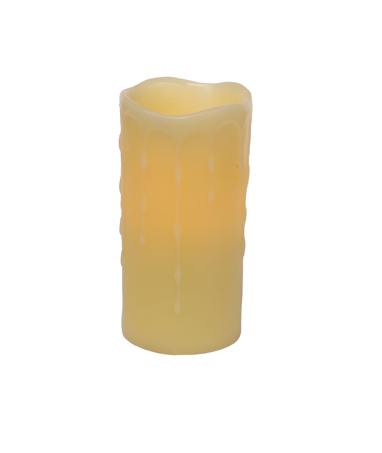 LED Dripping Wax Pillar Candles - Thumbnail 4