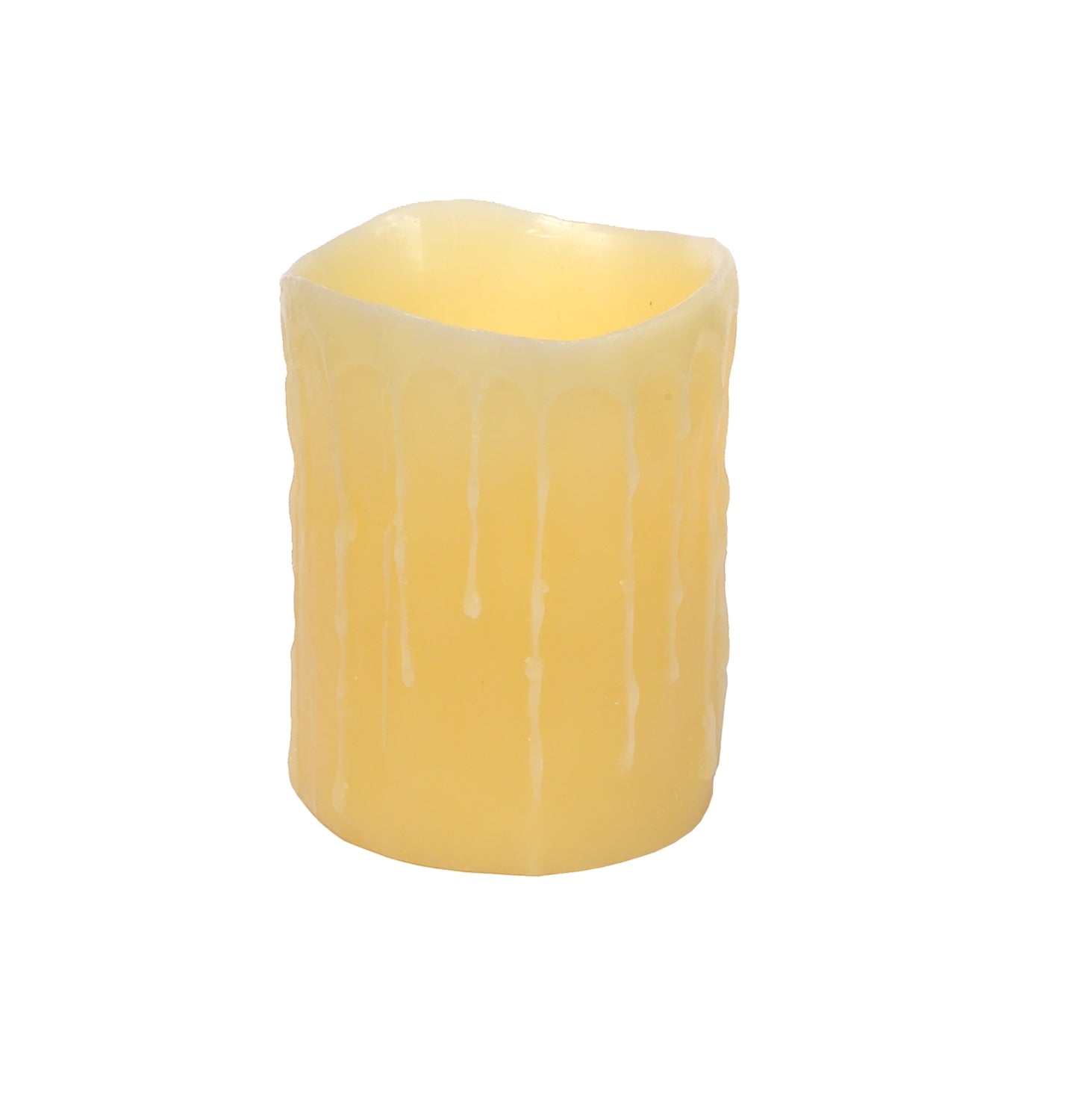 LED Dripping Wax Pillar Candles