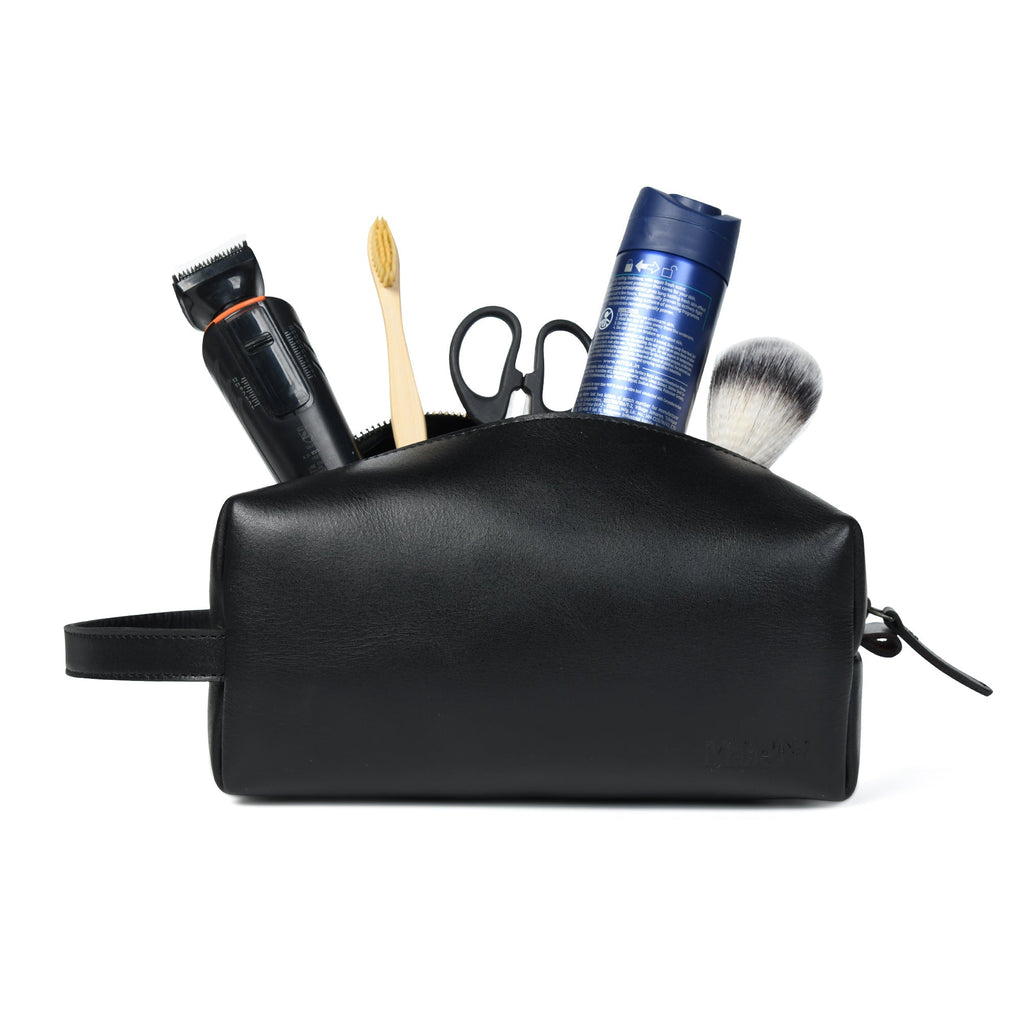 Classy Leather Bags The Hamilton Leather Toiletry Bag SpadezStore