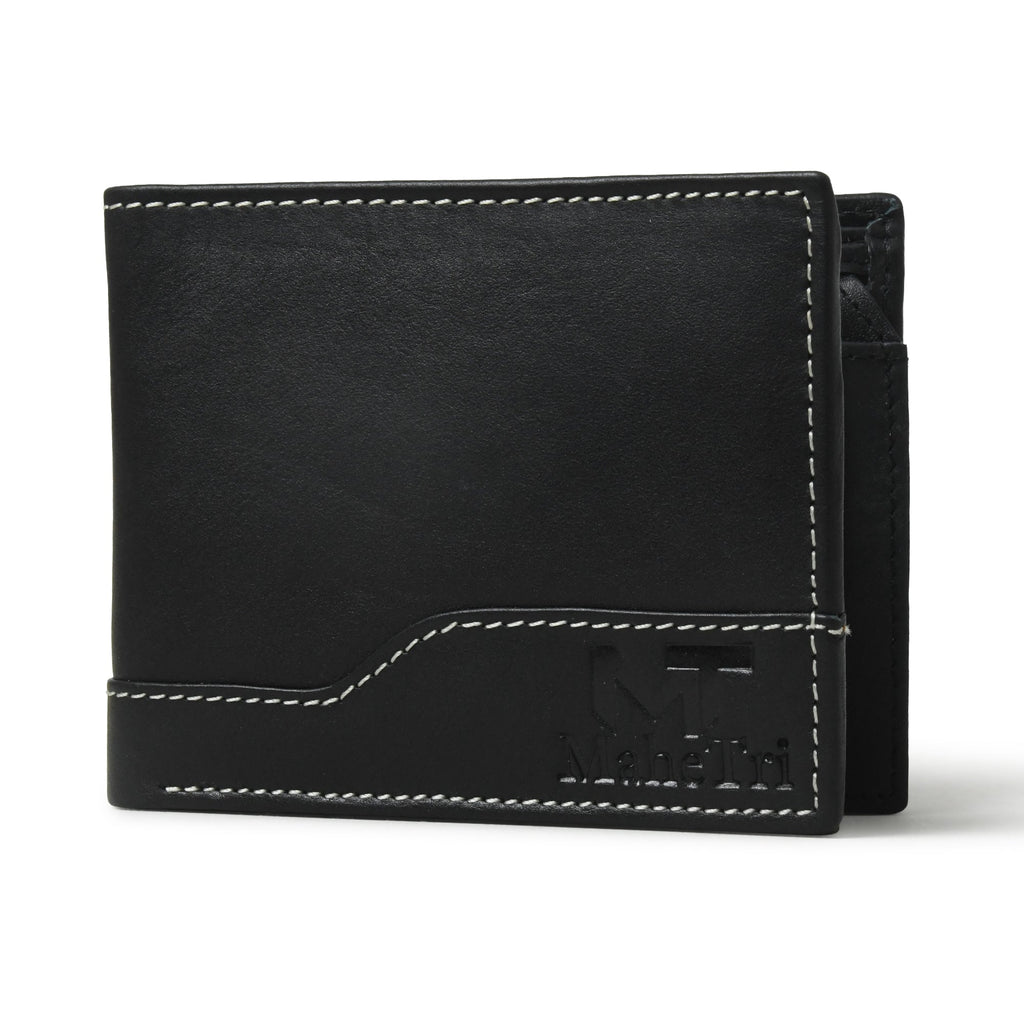 Classy Leather Bags Judson Bi-fold Wallet - Black