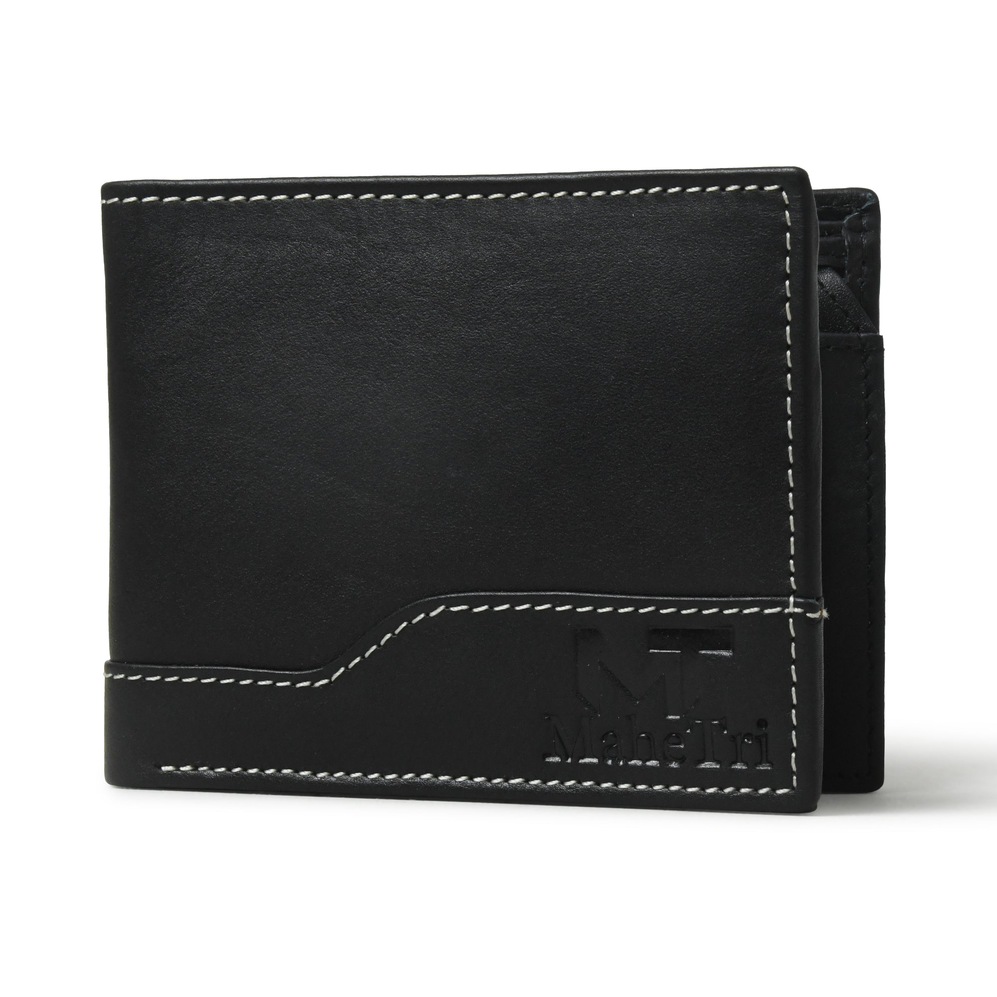 Classy Leather Bags Judson Bi-fold Wallet - Black
