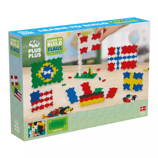 Plus Plus Learn to Build - Flags of the World SpadezStore