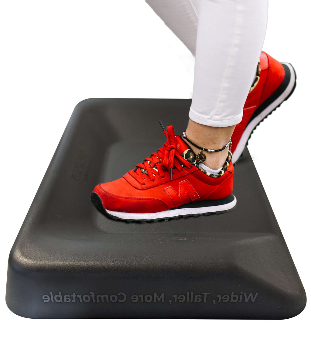 Premium Black Cushion Varied Surface Anti Fatigue Mat SpadezStore