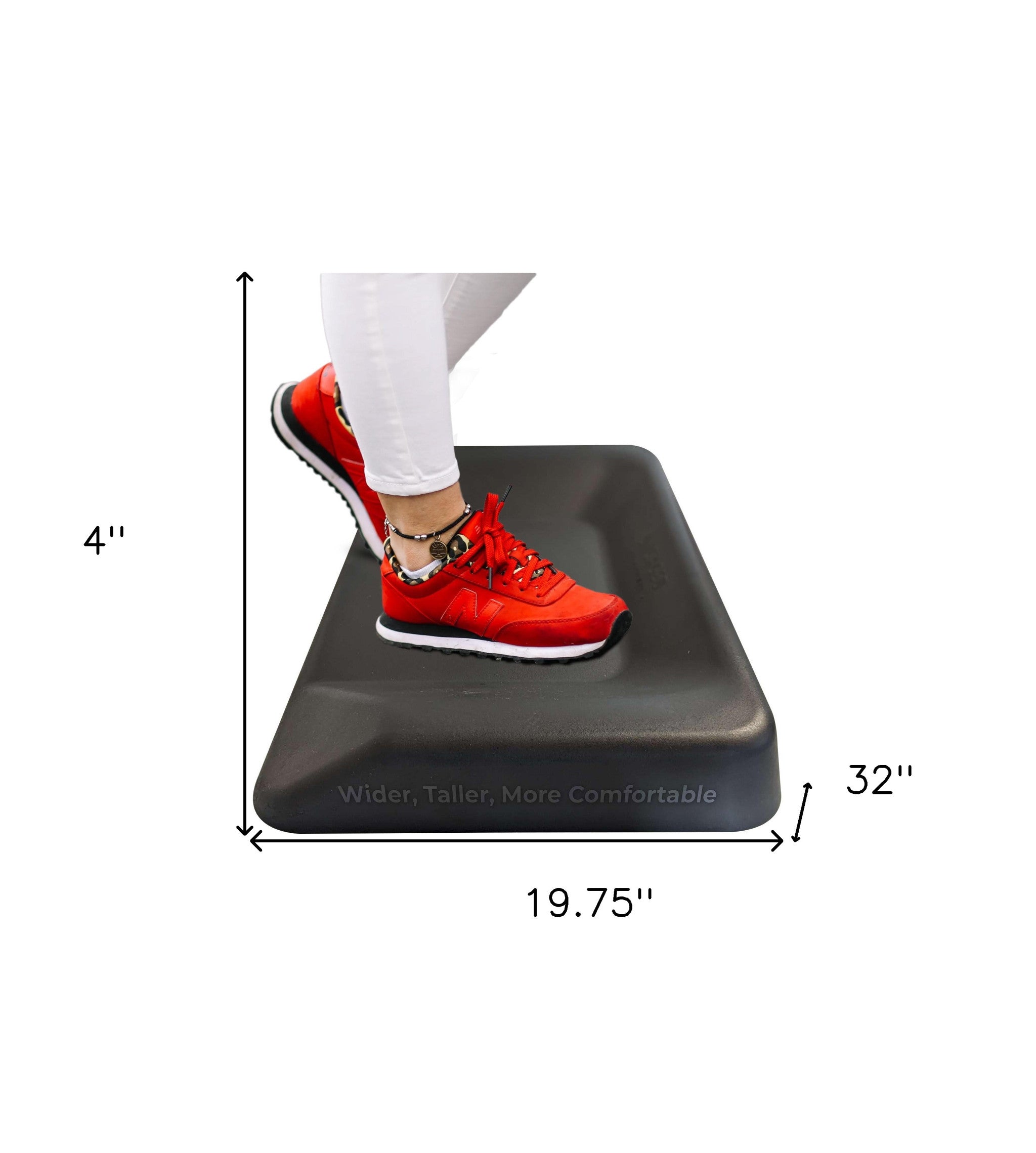 Premium Black Cushion Varied Surface Anti Fatigue Mat SpadezStore