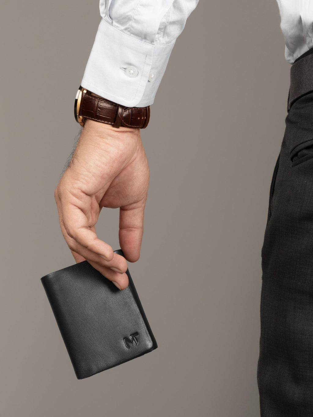 Classy Leather Bags Men's Trifold Wallet