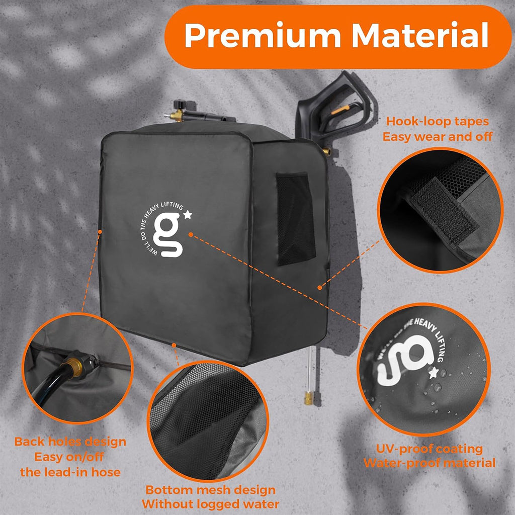 Giraffe Tools Grandfalls Retractable Pressure Washer Cover SpadezStore