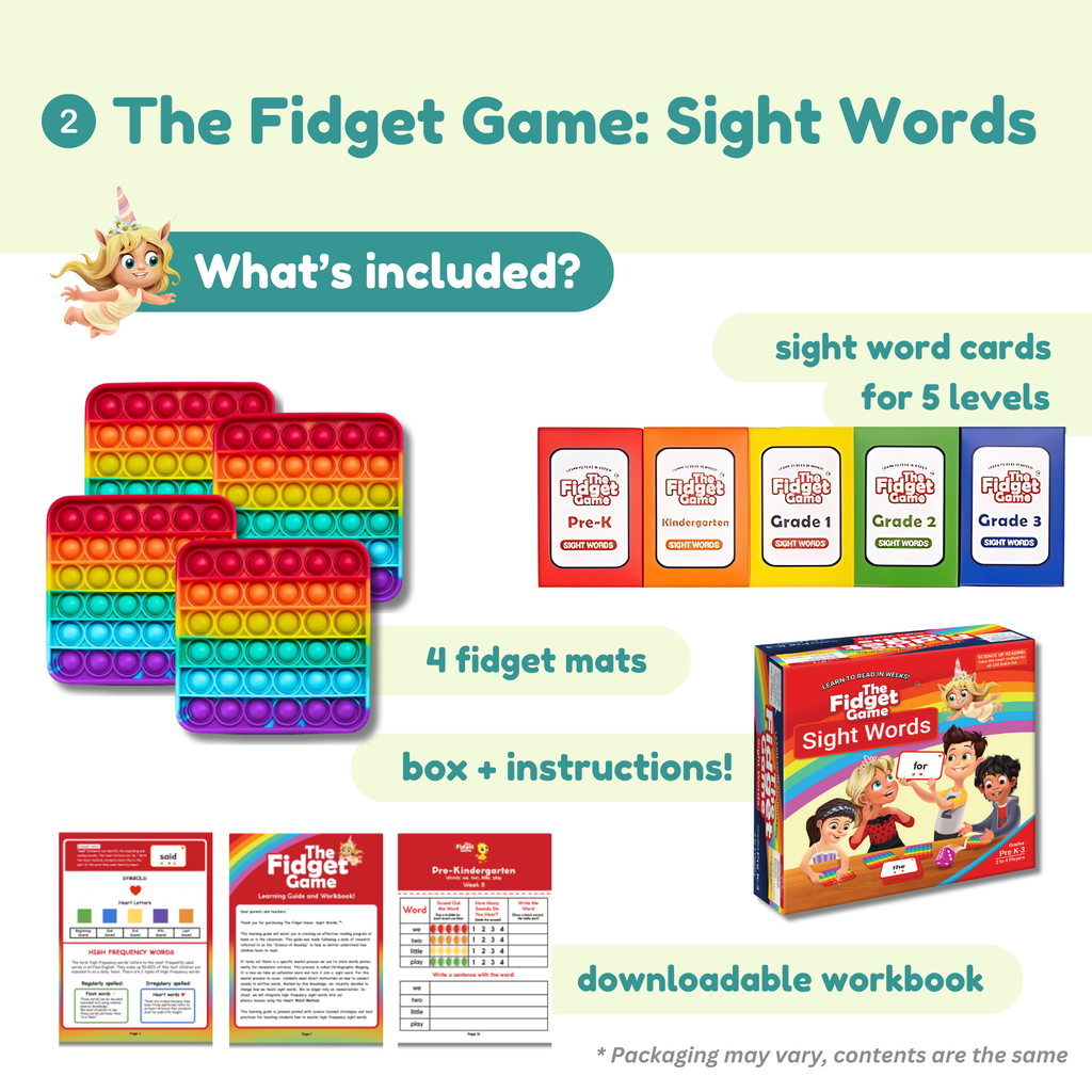 The Fidget Games Kindergarten Shark Tank Bundle SpadezStore